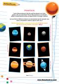 Planet facts worksheet Planet facts worksheet