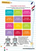 Polysyllabic words Game Polysyllabic words Game