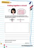 Putting together a circuit worksheet Putting together a circuit worksheet