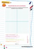 Quadrilaterals and coordinates worksheet Quadrilaterals and coordinates worksheet