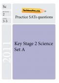 KS2 Science Practice Papers KS2 Science Practice Papers