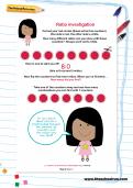 Ratio investigation worksheet Ratio investigation worksheet