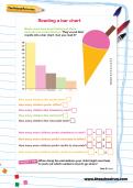 Reading a bar chart worksheet Reading a bar chart worksheet
