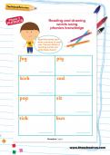 Reading and drawing words using phonics knowledge Reading and drawing words using phonics knowledge