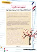 Reading comprehension: Anne’s room of dreams Reading comprehension: Anne’s room of dreams