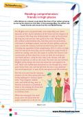 Reading comprehension: friends in high places Reading comprehension: friends in high places