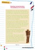 Reading comprehension: THE BUNDLE OF STICKS Reading comprehension: THE BUNDLE OF STICKS