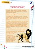 Reading comprehension: THE LION AND THE FLY Reading comprehension: THE LION AND THE FLY