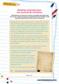 Reading comprehension: the no-presents Christmas Reading comprehension: the no-presents Christmas