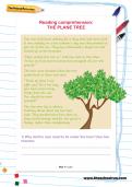 Reading comprehension: THE PLANE TREE Reading comprehension: THE PLANE TREE