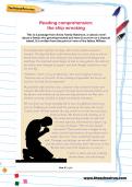 Reading comprehension: the ship wrecking Reading comprehension: the ship wrecking
