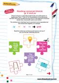 Reading consonant blends: gr, tr and sw worksheet Reading consonant blends: gr, tr and sw worksheet