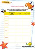 Researching invertebrates worksheet Researching invertebrates worksheet