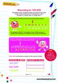 Rounding to 100,000 worksheet Rounding to 100,000 worksheet