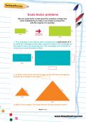 Scale factor problems worksheet Scale factor problems worksheet