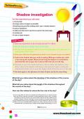 Shadow investigation worksheet Shadow investigation worksheet