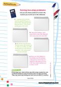 Solving two-step problems worksheet Solving two-step problems worksheet
