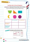 Sorting with a Carroll diagram worksheet Sorting with a Carroll diagram worksheet