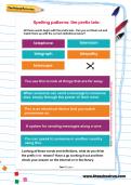Spelling patterns: the prefix tele- worksheet Spelling patterns: the prefix tele- worksheet