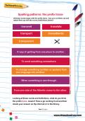 Spelling patterns: the prefix trans- worksheet Spelling patterns: the prefix trans- worksheet