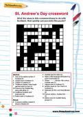 St Andrews Day crossword puzzle St Andrews Day crossword puzzle