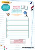 Summarising paragraphs Summarising paragraphs
