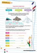 Superlative adjectives worksheet Superlative adjectives worksheet