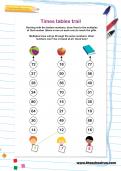 Times tables puzzle Times tables puzzle