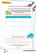Using a tally chart to investigate worksheet Using a tally chart to investigate worksheet