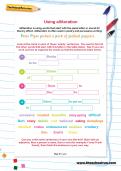 Understanding alliteration worksheet Understanding alliteration worksheet