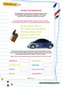 Using onomatopoeia worksheet Using onomatopoeia worksheet