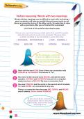Verbal reasoning worksheet: Words with two meanings Verbal reasoning worksheet: Words with two meanings