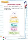 Where is the object worksheet Where is the object worksheet