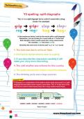 Y3 spelling: split diagraphs worksheet Y3 spelling: split diagraphs worksheet