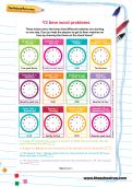 Y3 football time word problems Y3 football time word problems