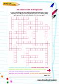 Y4 criss-cross word puzzle Y4 criss-cross word puzzle