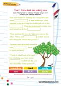 Year 1 Cloze test: the talking tree Year 1 Cloze test: the talking tree