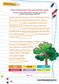 Year 2 Cloze test: the oak and the reeds Year 2 Cloze test: the oak and the reeds
