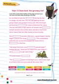 Year 3 Cloze test: the grumpy owl Year 3 Cloze test: the grumpy owl