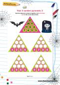 Year 3 number pyramids: 2 Year 3 number pyramids: 2