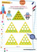 Year 4 number pyramids: 1 Year 4 number pyramids: 1