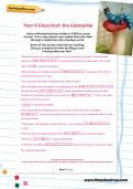 Year 6 Cloze test: the Caterpillar Year 6 Cloze test: the Caterpillar