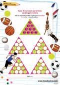 Year 6 number pyramids: adding decimals Year 6 number pyramids: adding decimals