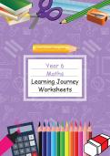 Year 6 Maths Learning Journey Pack