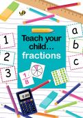 Teach your child fractions eBook cover