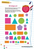 2D shape art