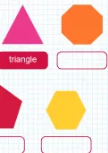 Naming and describing different 2D shapes tutorial