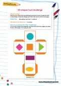 2D shapes hunt challenge