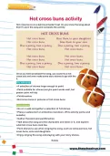 Hot cross buns activity