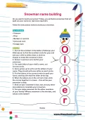 Snowman name building